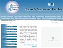 Tablet Screenshot of centrodevacunacion.com.mx